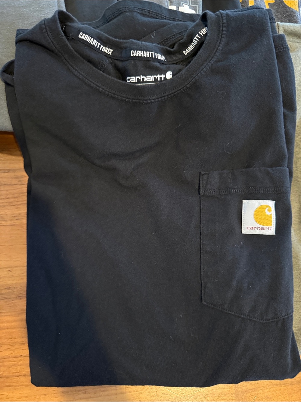 15 Carhartt Force Relaxed Fit T-Shirt Mens Size XL Short Sleeve Crew-Neck - Picture 6 of 16